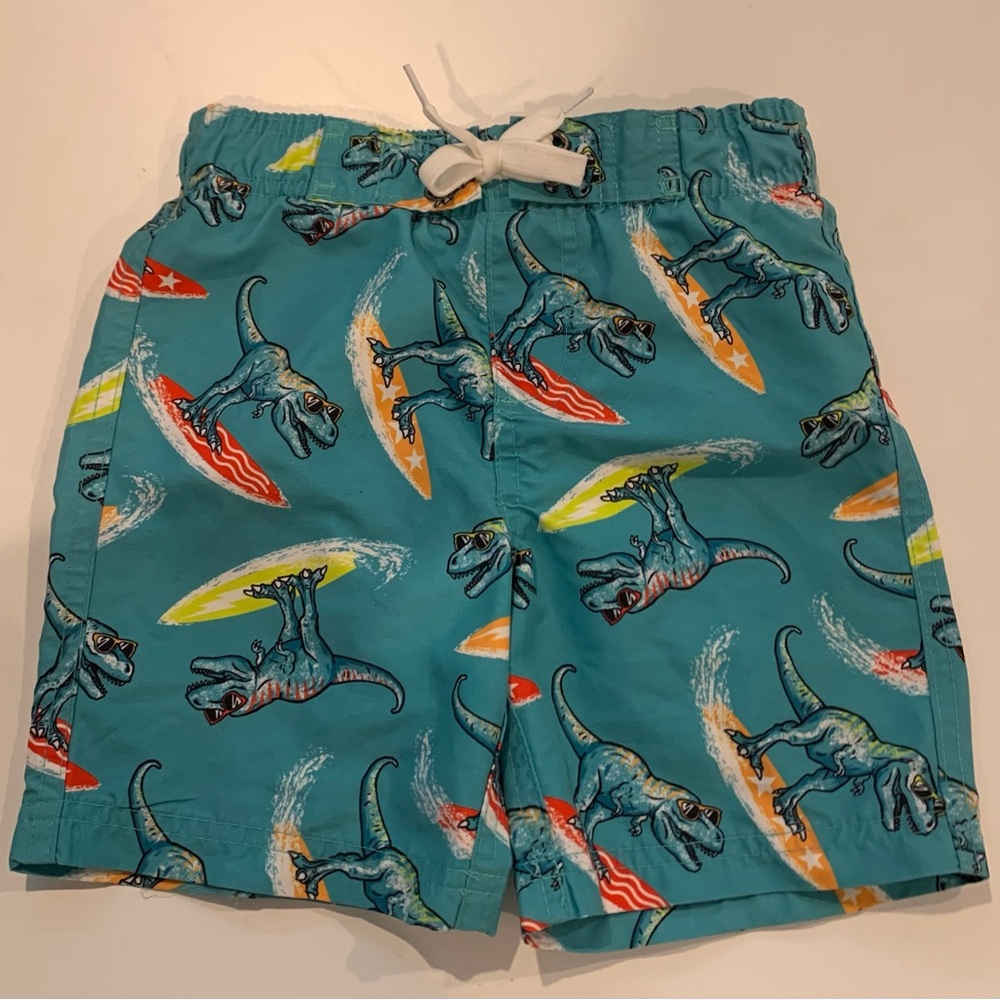 6/$29 Dinosaur Print boys Swim Shorts